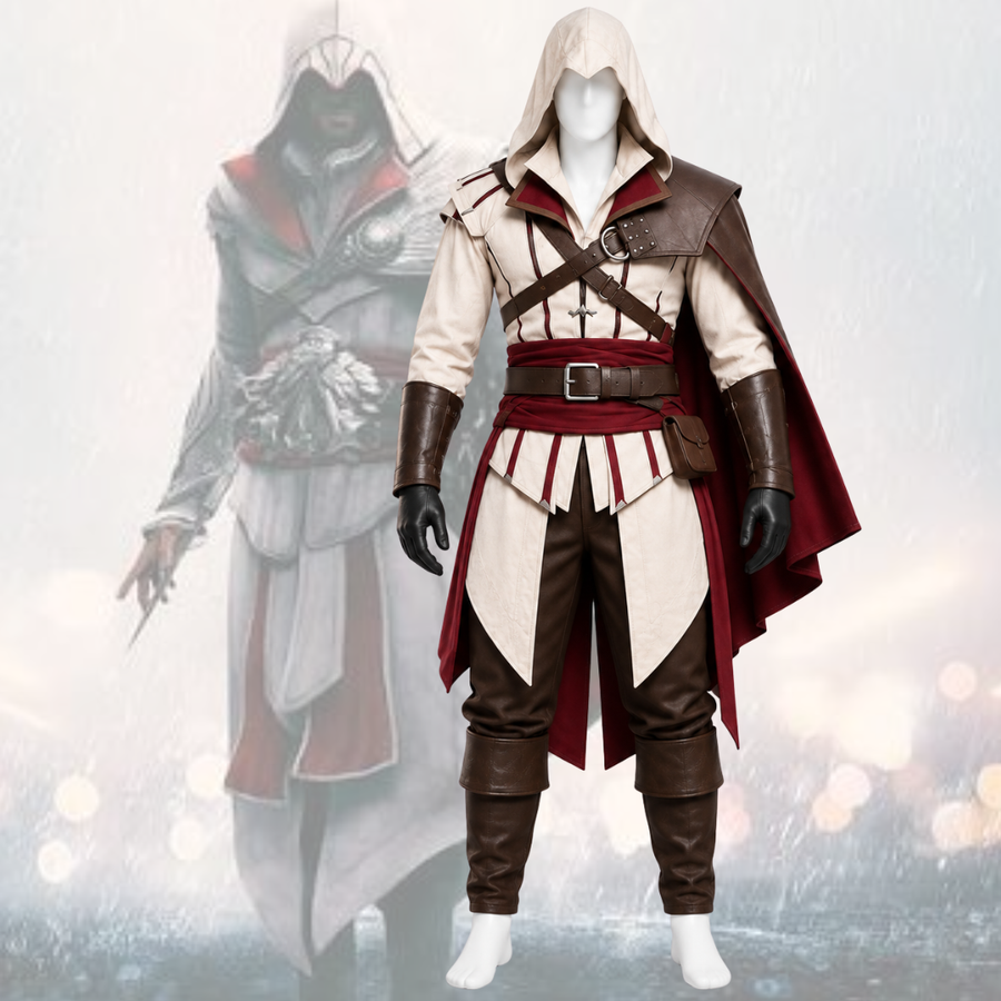Ezio Auditore Cosplay Costume – Assassin-Inspired Outfit | Dot Custom Cosplay