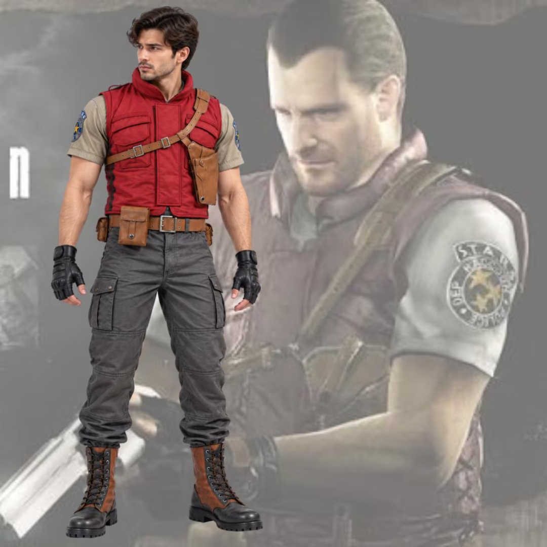 Barry Burton Costume | Inspired by Resident Evil 5 | Halloween Cosplay