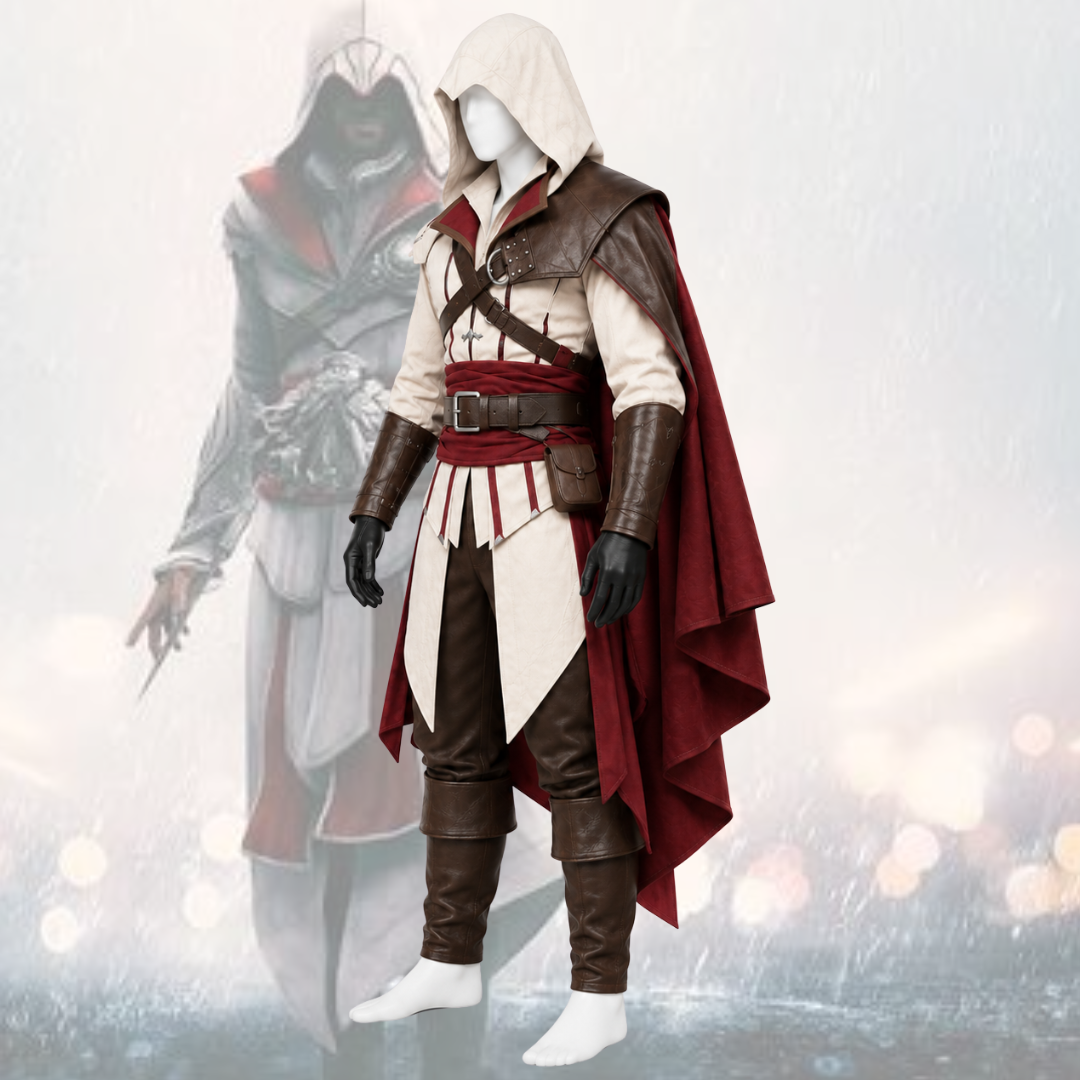 Ezio Auditore Cosplay Costume – Assassin-Inspired Outfit | Dot Custom Cosplay