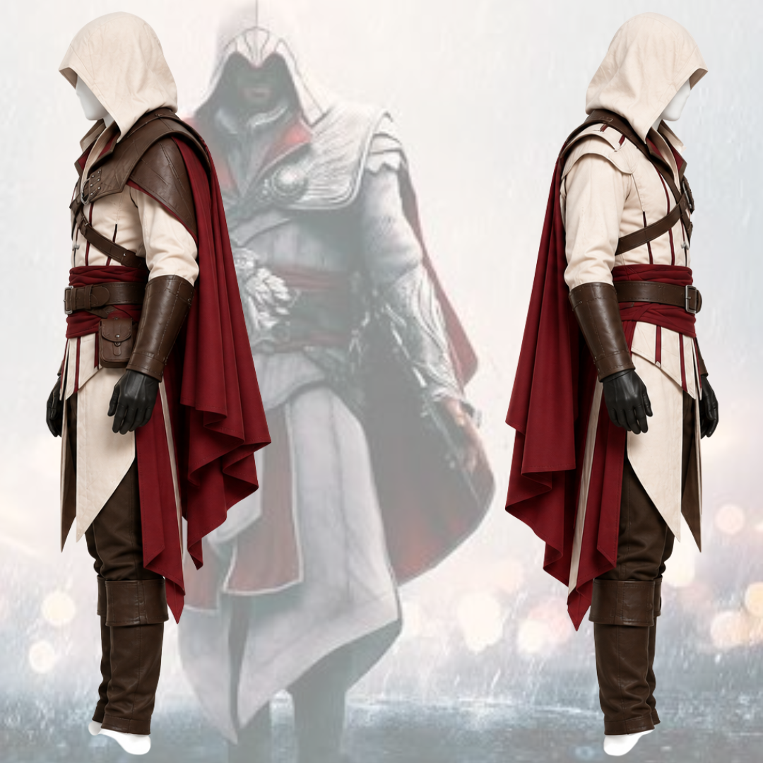 Ezio Auditore Cosplay Costume – Assassin-Inspired Outfit | Dot Custom Cosplay
