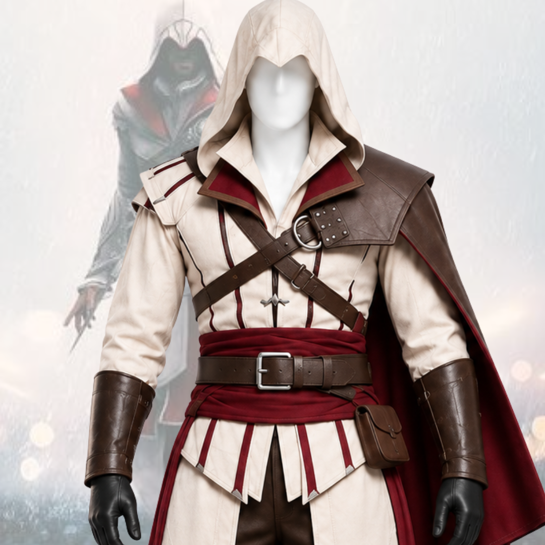Ezio Auditore Cosplay Costume – Assassin-Inspired Outfit | Dot Custom Cosplay
