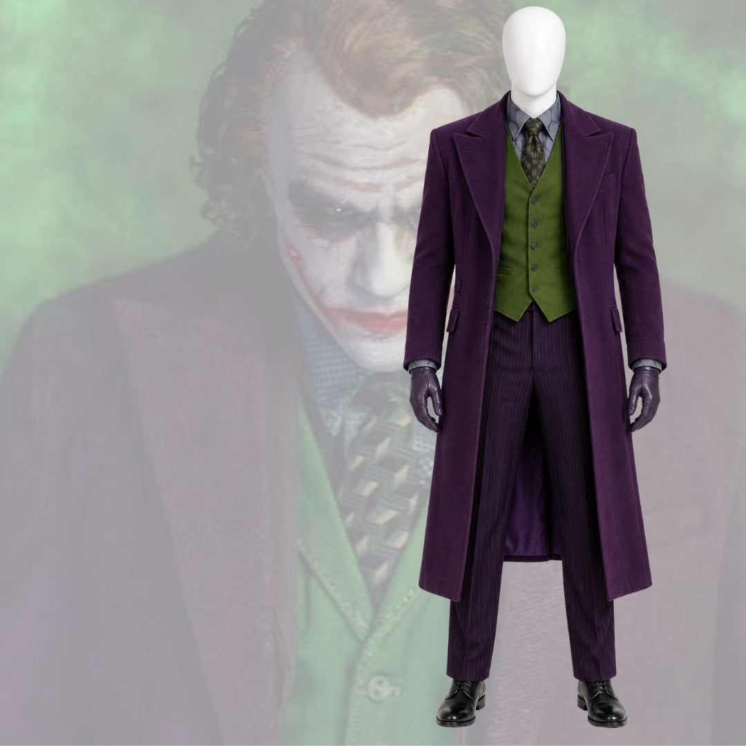 The Joker Cosplay Costume – Purple Suit & Villain-Inspired Outfit | Dot Custom Cosplay